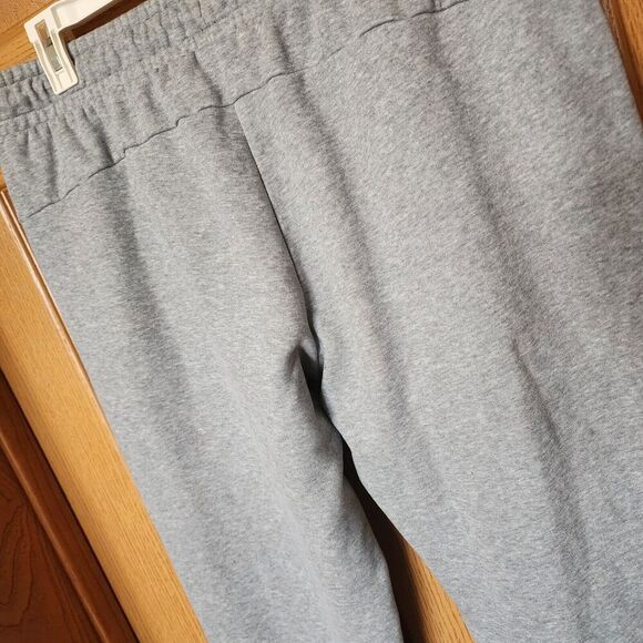 Puma Pants Mens XL Activewear Jogger Sweat Fleece Gym Training Drawstring Gray - Picture 7 of 12